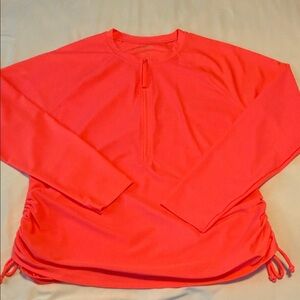 Free Country Bright Pink Long Sleeve Top